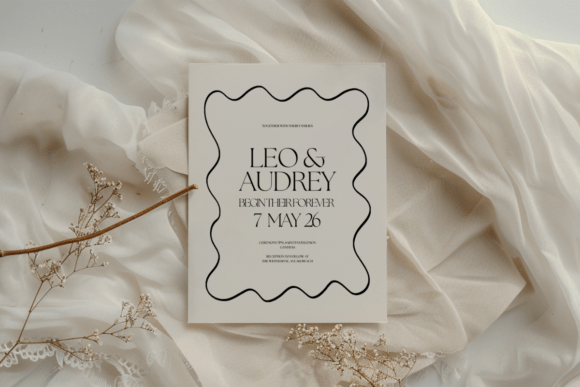 Minimalist Wedding Invitation