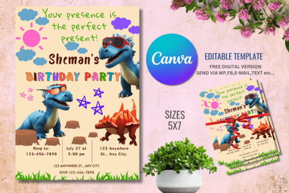 Personalized Birthday Invitation