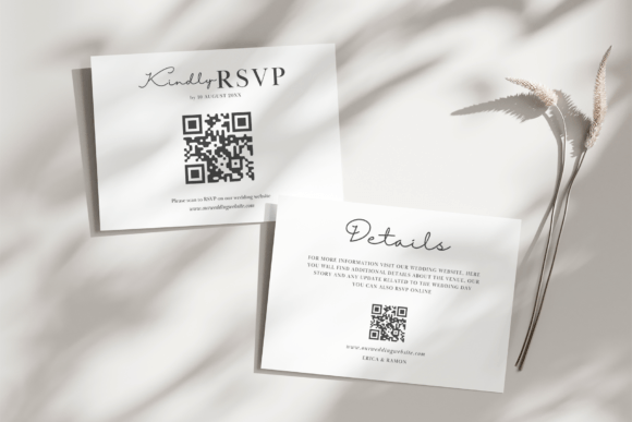 Minimalist Wedding Invitation