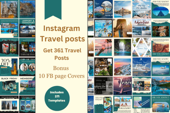 Instagram Travel Templates