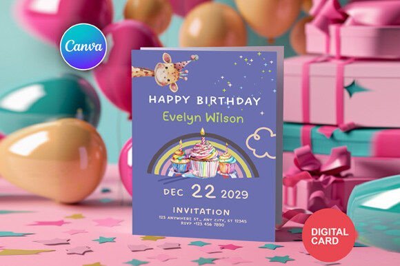 Personalized Birthday Invitation