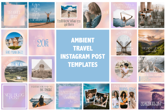 Instagram Travel Templates