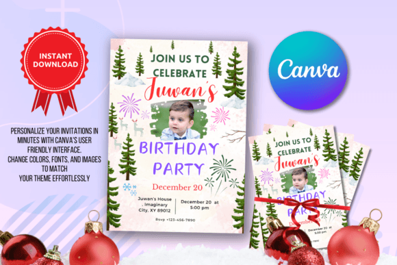 Personalized Birthday Invitation