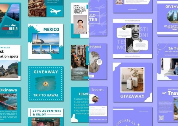 Instagram Travel Templates