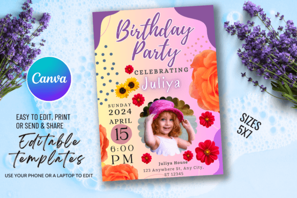 Personalized Birthday Invitation