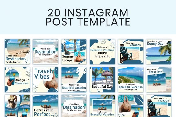 Instagram Travel Templates