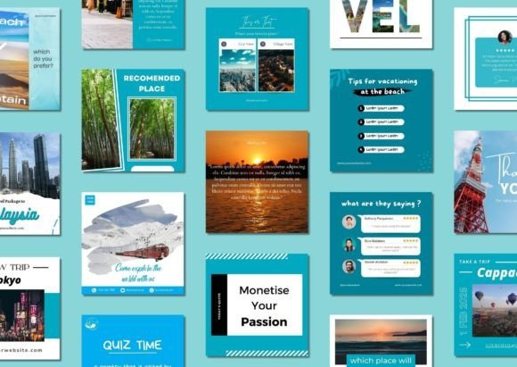 Instagram Travel Templates