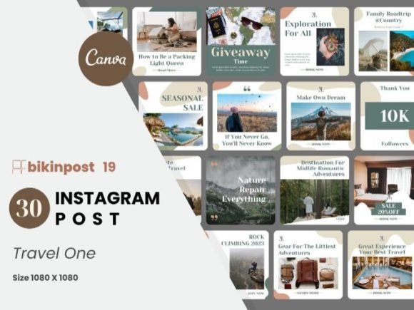 Instagram Travel Templates