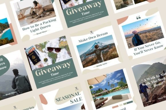 Instagram Travel Templates