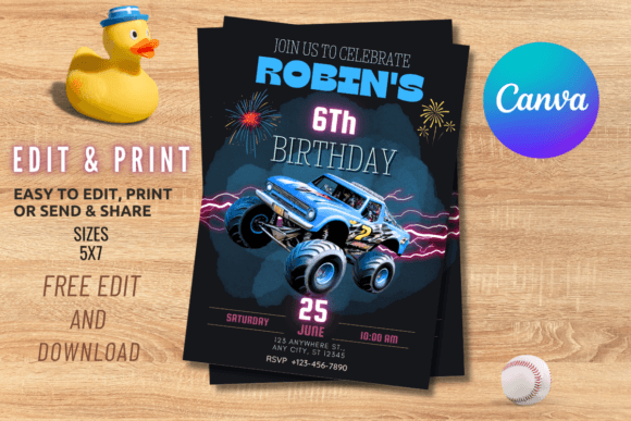 Personalized Birthday Invitation