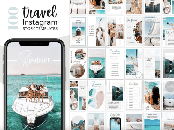 Instagram Travel Templates