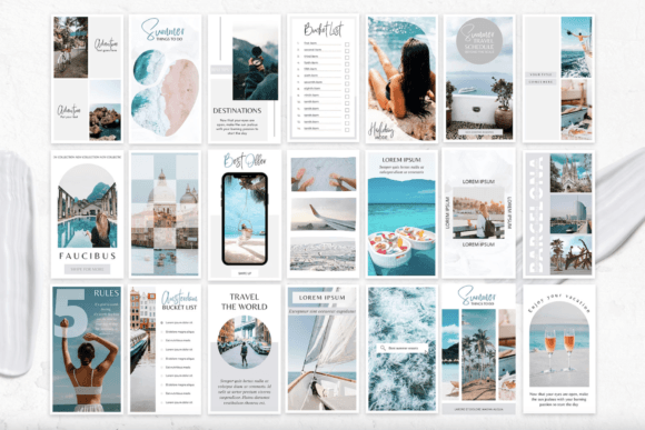 Instagram Travel Templates