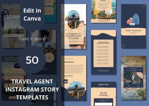 Instagram Travel Templates