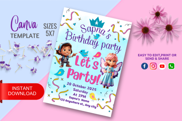 Personalized Birthday Invitation