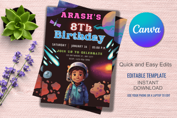 Personalized Birthday Invitation