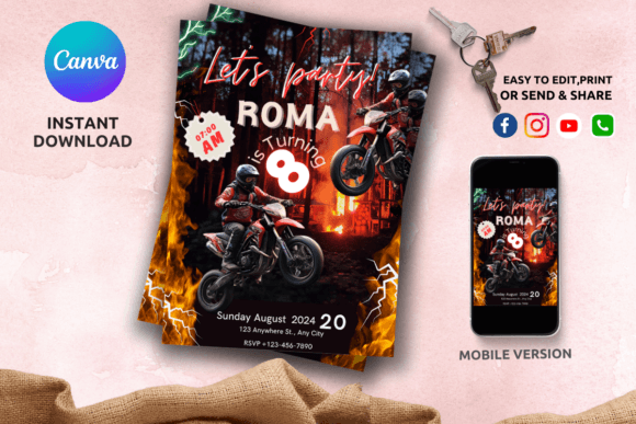 Personalized Birthday Invitation