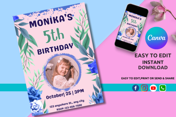 Personalized Birthday Invitation