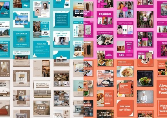 Instagram Travel Templates