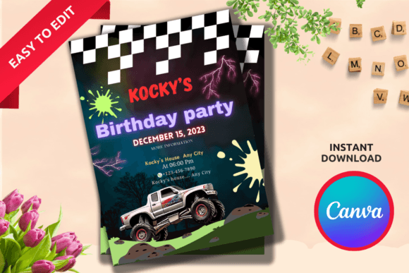 Personalized Birthday Invitation