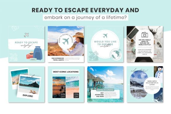 Instagram Travel Templates