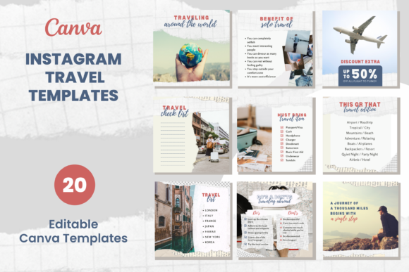 Instagram Travel Templates