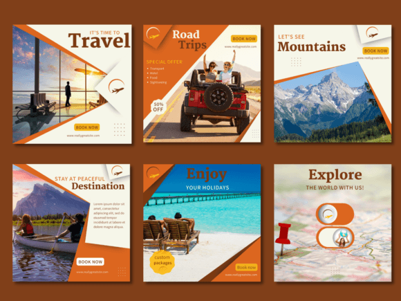 Instagram Travel Templates