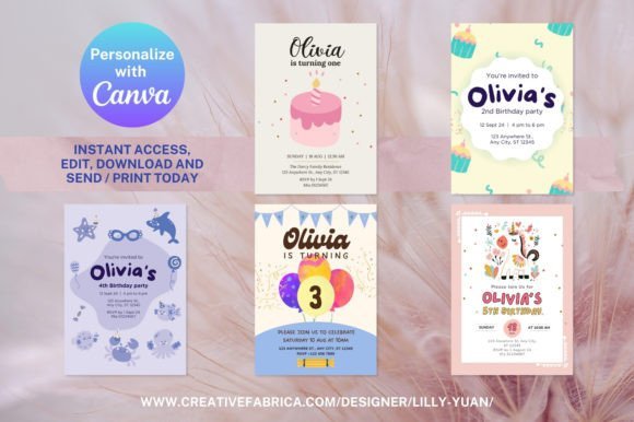 Personalized Birthday Invitation